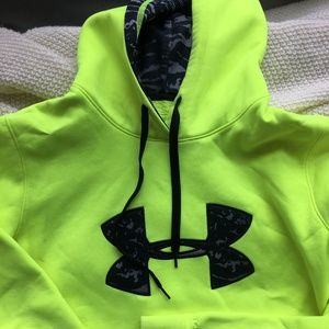 Under Armour Neon Yellow Hoodie